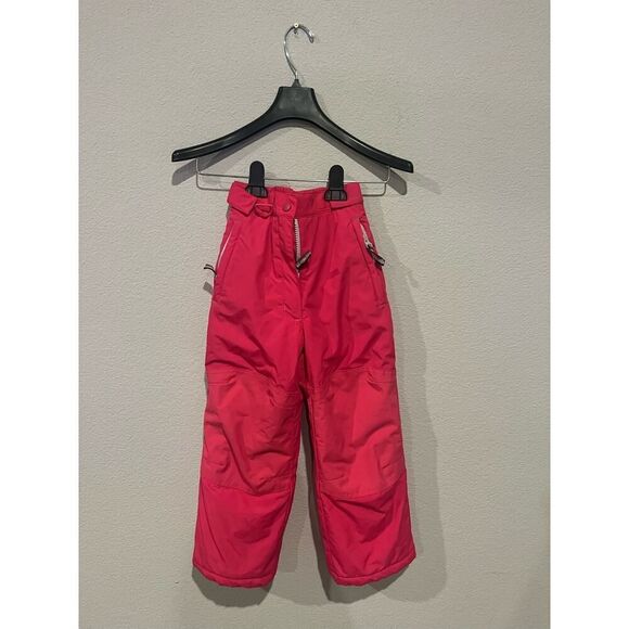 Amazon Essentials Kid's Size XS Insultaed Snow‎ Pants Pink - Picture 1 of 3